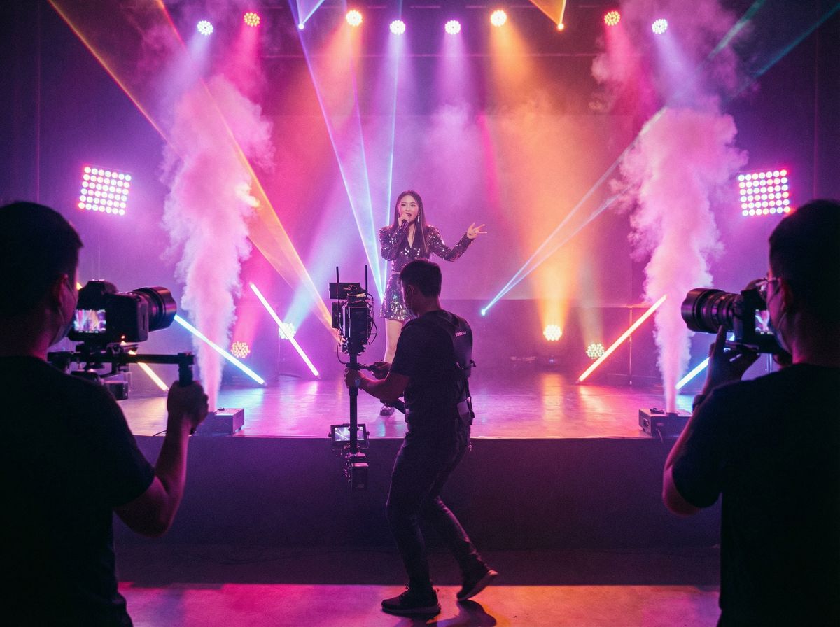 精神小妹传媒演唱会拍摄